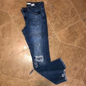 KanCan distressed skinnies skinny jeans